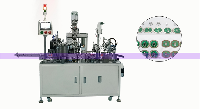PCB板自動化焊接彈簧機(jī)